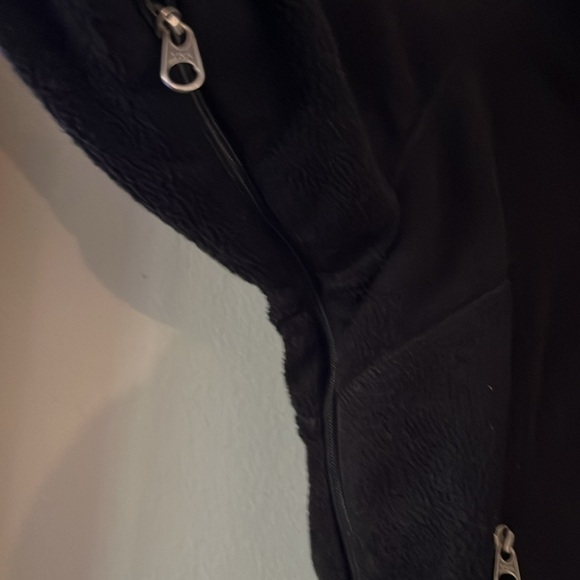 Marmot women's fleece zip up jacket black airway pockets‎ mock neck medium - Picture 6 of 9